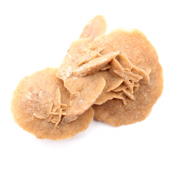 Pequena Rosa do Deserto Marroquina: o brilho do gesso natural