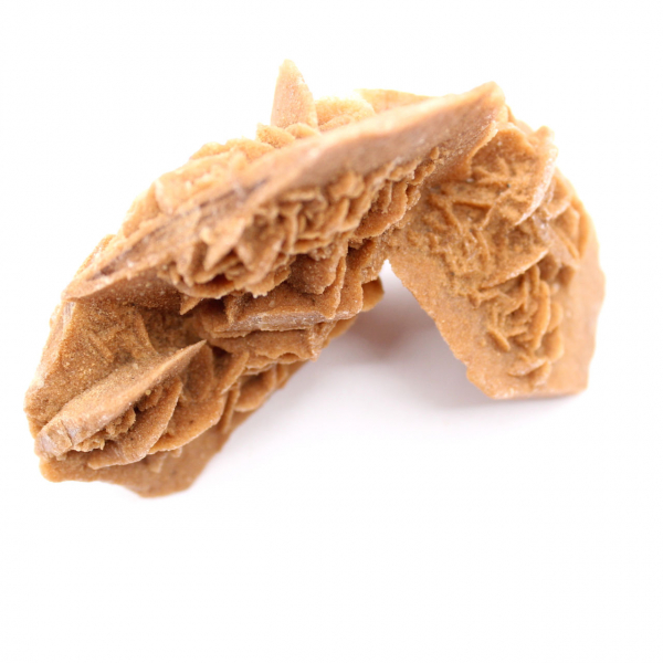 Rosa do deserto de Marrocos: cristal de gesso substancial