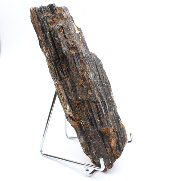 Turmalina negra de Madagascar - Espécime mineralógico bruto