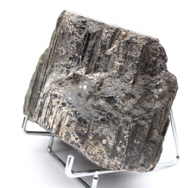 Turmalina Negra Grande de Madagascar - Mineral Autêntico