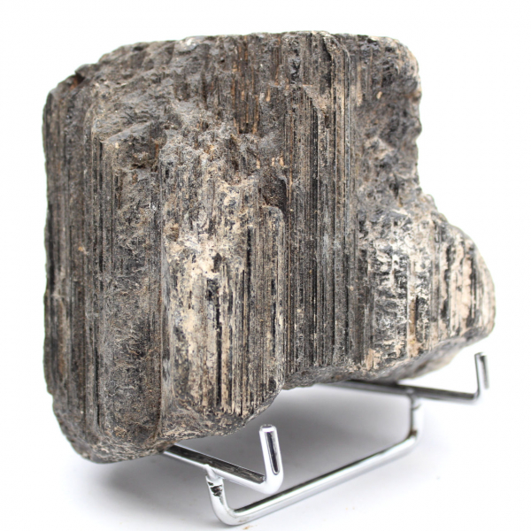 Turmalina Negra Grande de Madagascar - Mineral Autêntico