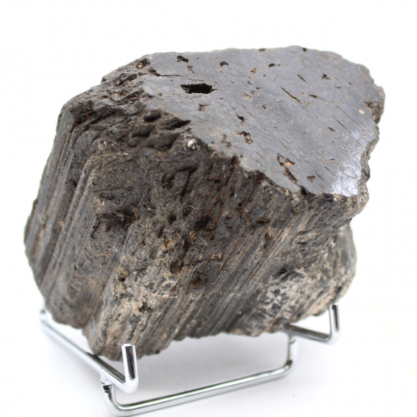 Turmalina Negra Grande de Madagascar - Mineral Autêntico