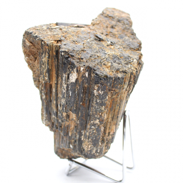 Cristal de turmalina negra bruta - Origem Madagascar