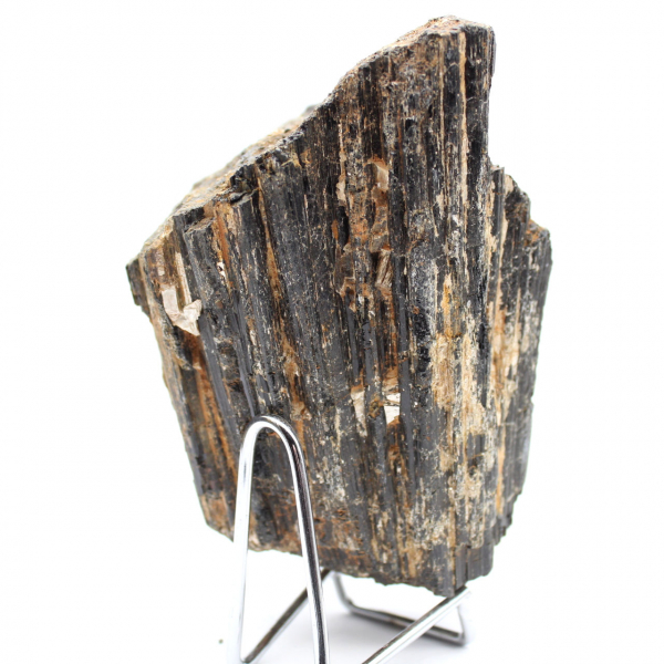 Cristal de turmalina negra bruta - Origem Madagascar