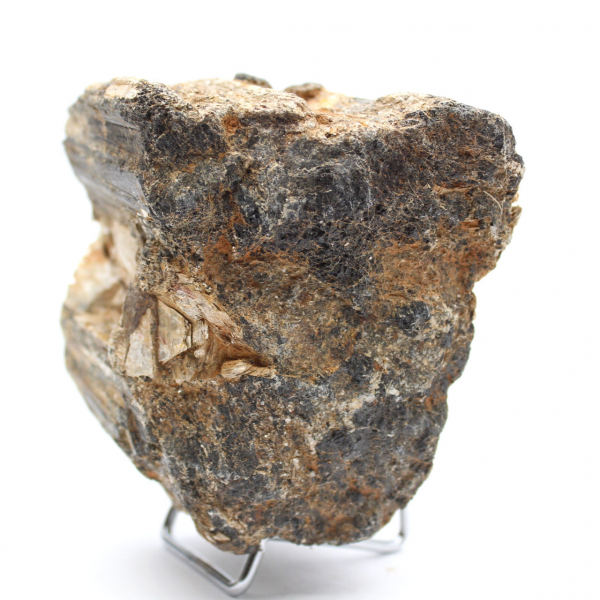 Espécime Mineralógico - Turmalina Negra Bruta de Madagascar