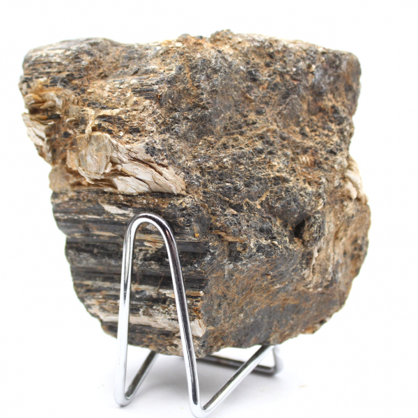 Espécime Mineralógico - Turmalina Negra Bruta de Madagascar