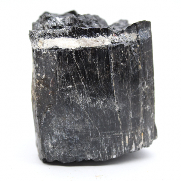 Turmalina Negra Bruta - Rocha Natural de Madagascar
