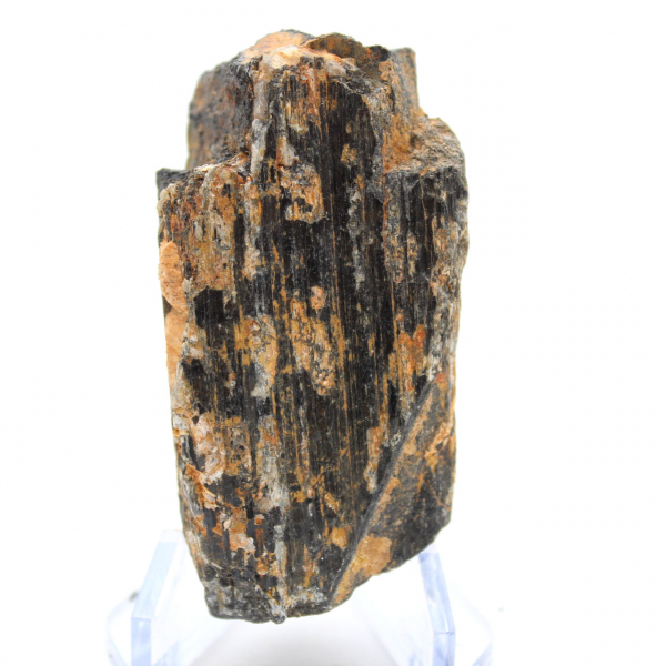 Pequena turmalina negra de Madagascar - Amostra bruta