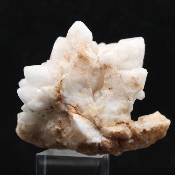 Quartzo marroquino em forma de flor com cristais florais