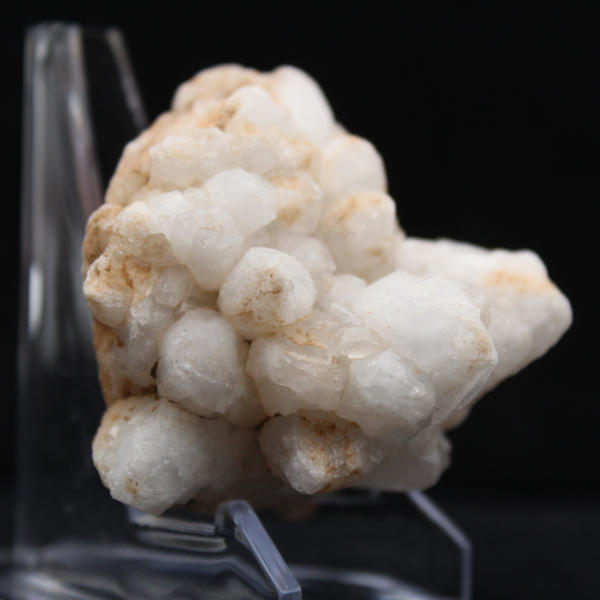 Quartzo flor marroquino em cristalização fina.