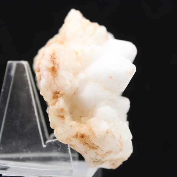 Quartzo flor marroquino em cristalização regular