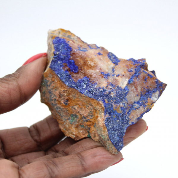 Pequeno exemplar de Malaquita Azurita