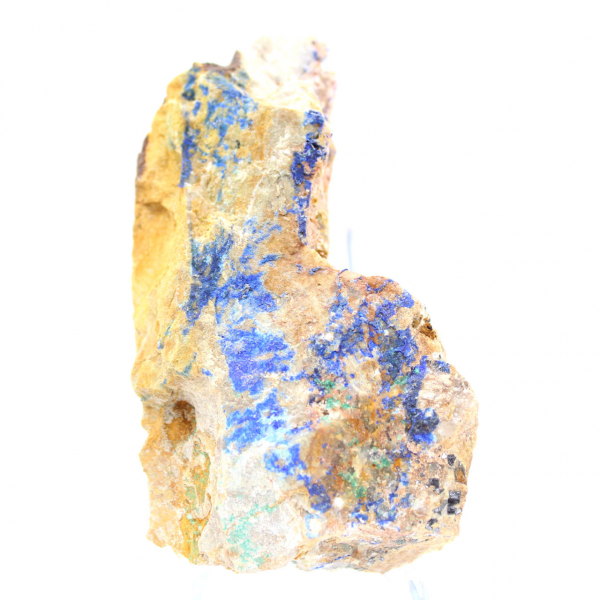 Cristais mistos de malaquita e azurita