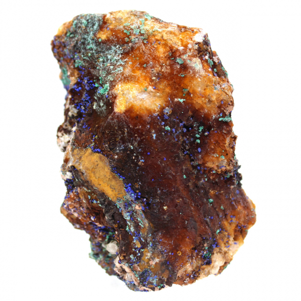 Duo de Azurita e Malaquita Naturais