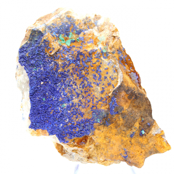 Espécime de Malaquita Azurita Bicolor