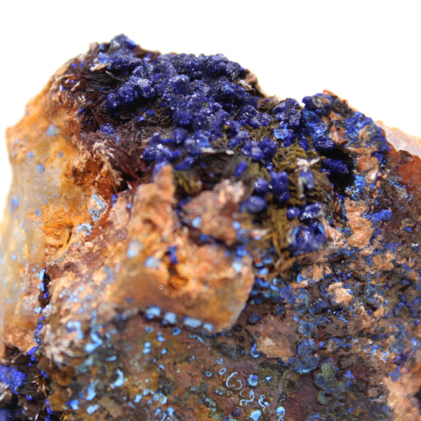 Espécime de Malaquita Azurita Marrocos