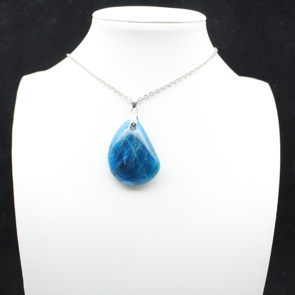 Pingente grande de apatita de Madagascar - Colecionável de Mineralogia