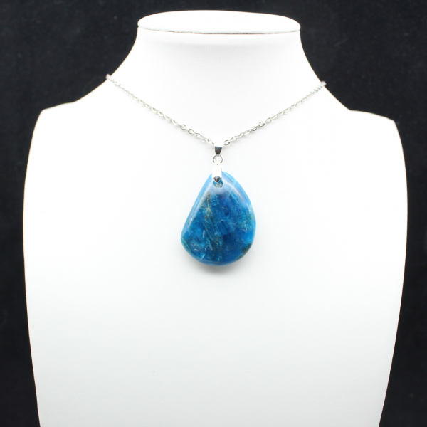 Pingente grande de apatita de Madagascar - Colecionável de Mineralogia