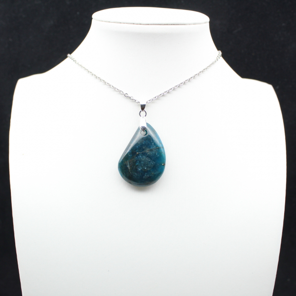 Pingente de Apatita de Madagascar - Cristalização Natural