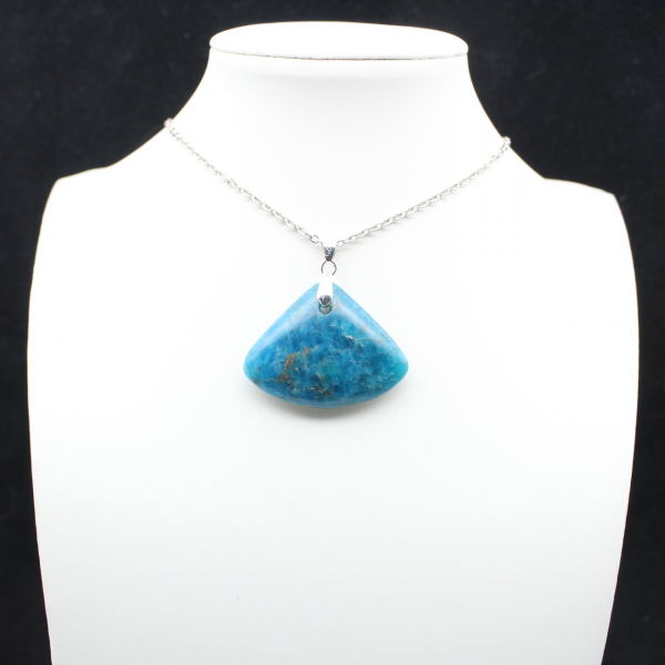 Pingente de Apatita Azul - Espécime Mineralógico de Madagascar