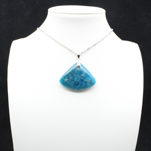 Pingente de Apatita Azul - Espécime Mineralógico de Madagascar