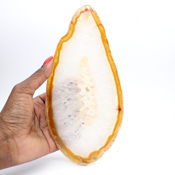 Fatia de Ágata Gigante Polida