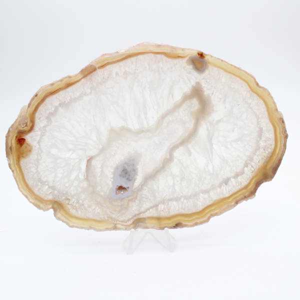 Ágata cinza e azul do Brasil