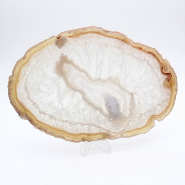 Ágata cinza e azul do Brasil