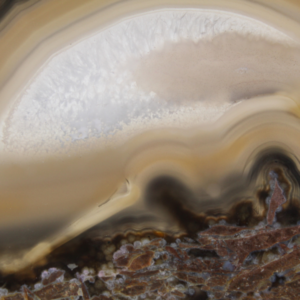 Item de colecionador: Ágata polida