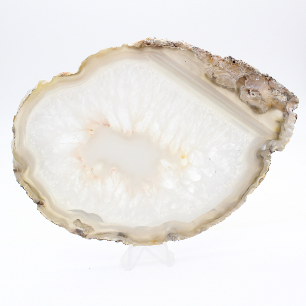 Ágata brasileira: exemplar polido