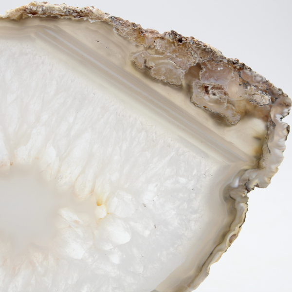 Ágata brasileira: exemplar polido