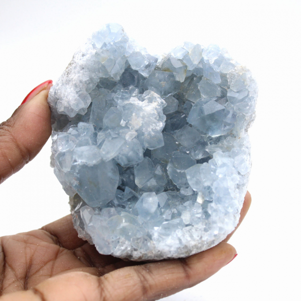 Aglomerado de cristais de celestita - Origem: Madagascar