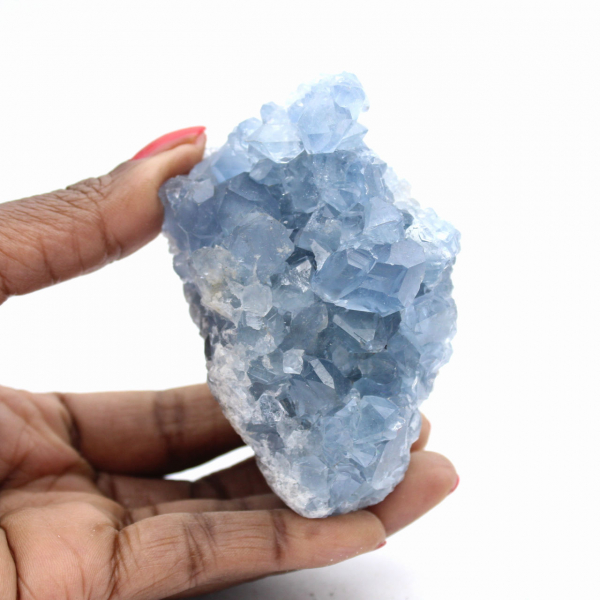 Geodo pequeno de celestita malgaxe - 290g