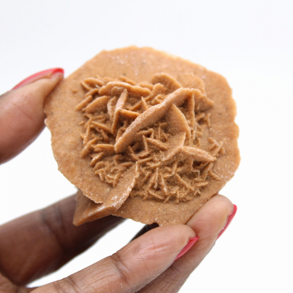 Rosa do deserto marroquino: gesso natural e estético