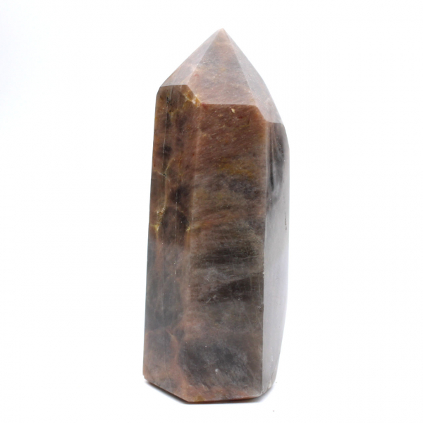 Prisma mineral de microclina escura - Pedra da Lua Negra