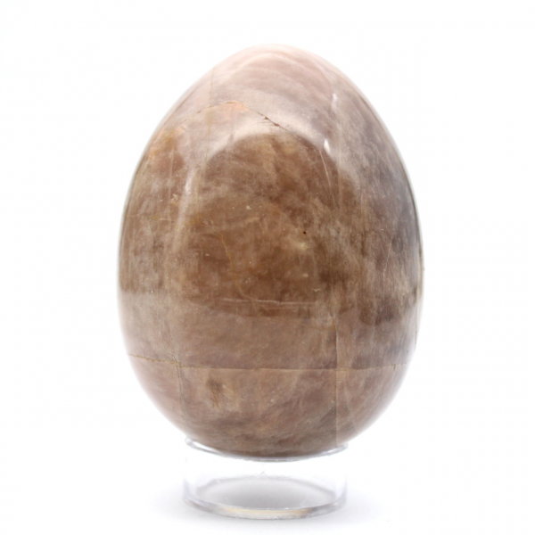 Microclina de Madagascar - Ovo de Pedra Preta