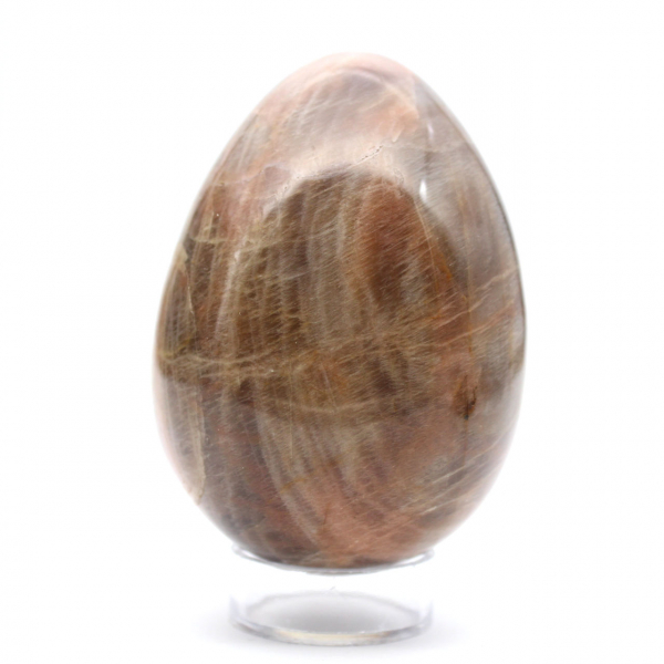 Ovo de Pedra da Lua Negra 355g - Madagascar