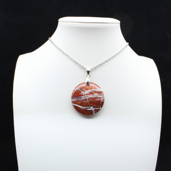 Joias de Jaspe Vermelho de Madagascar