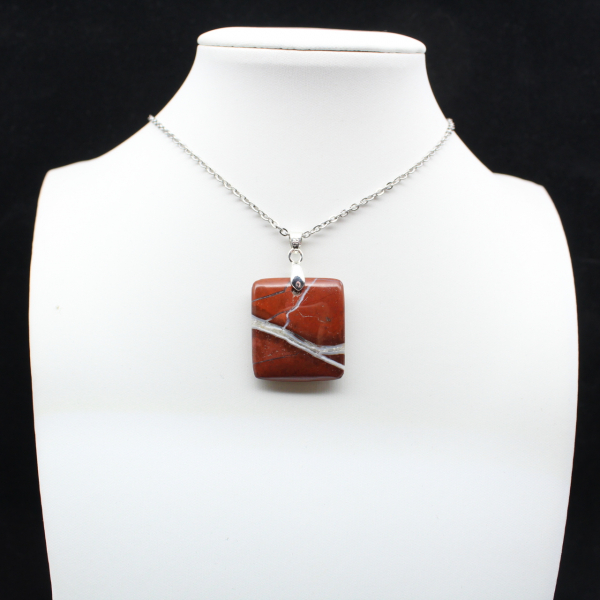 Jaspe vermelho polido de Madagascar