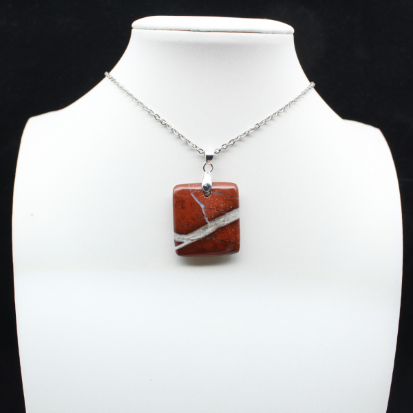 Jaspe vermelho polido de Madagascar