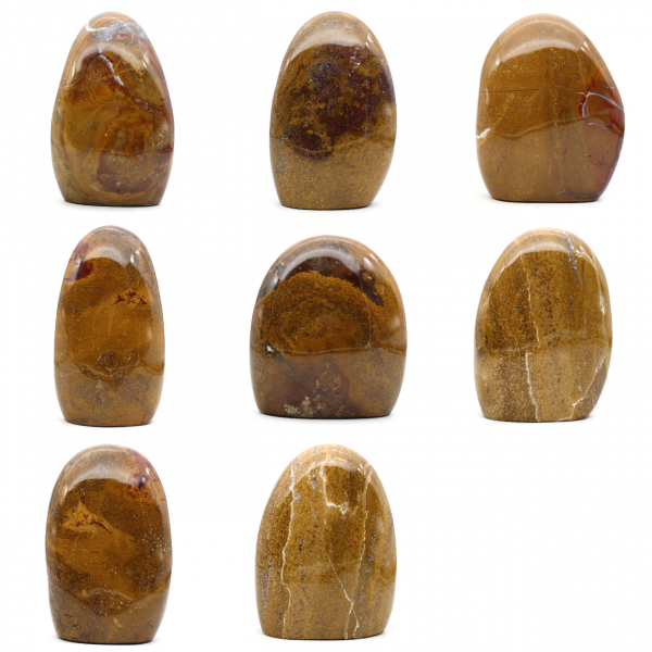 Bloco de jaspe polido polido