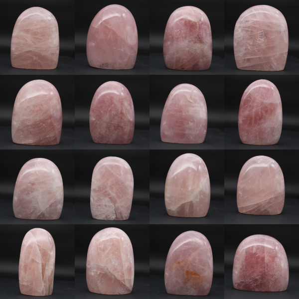 Quarto de rosa natural colecionável