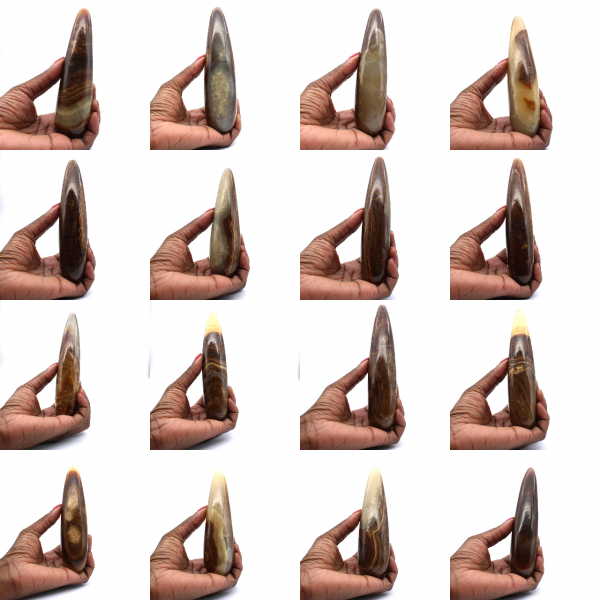 Bastão de massagem de calcita