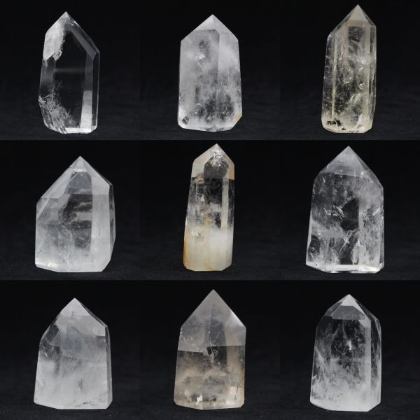 Cristal de prisma de quartzo