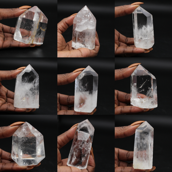 Prisma de cristal de rocha de Madagascar