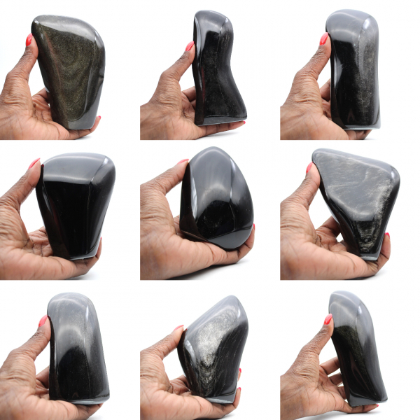 Obsidiana Dourada de Forma Livre