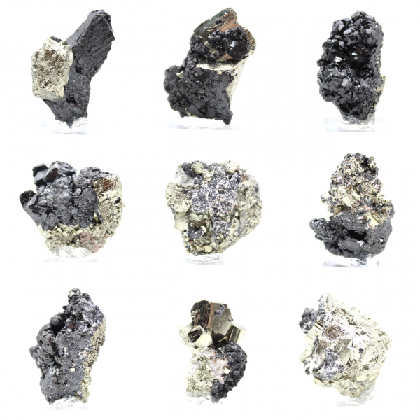 Peça de Coleção Esfalerite e Pirite