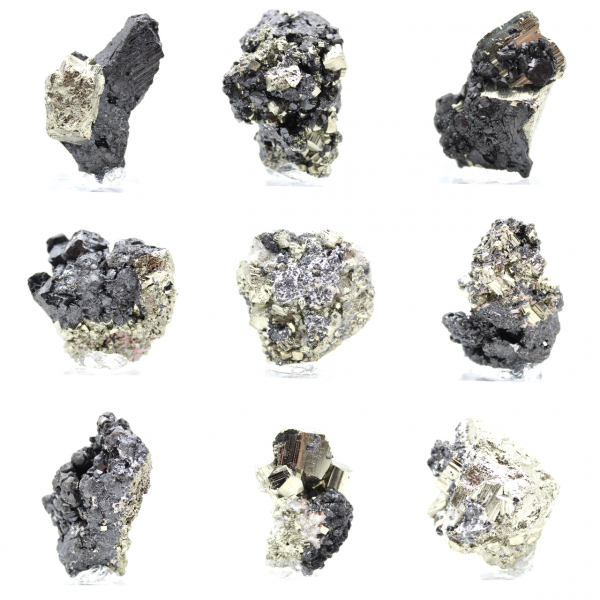 Peça de Coleção Esfalerite e Pirite