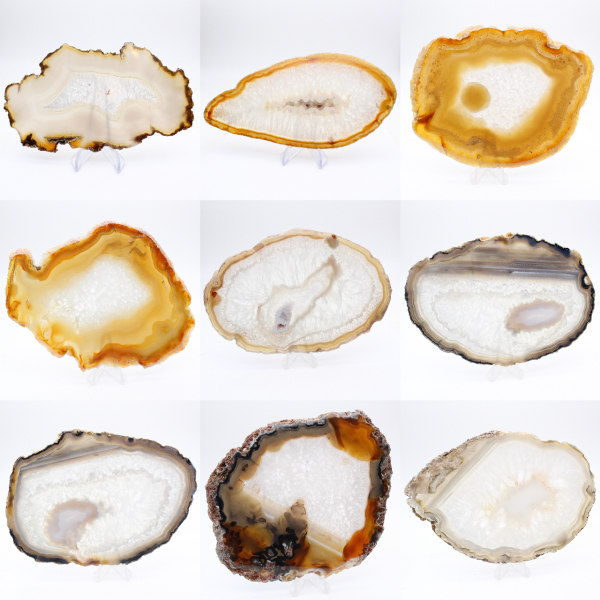 Fatia de Ágata Natural Brasileira