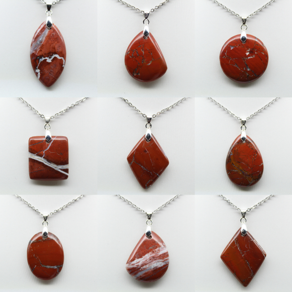 Jaspe vermelho autêntico de Madagascar
